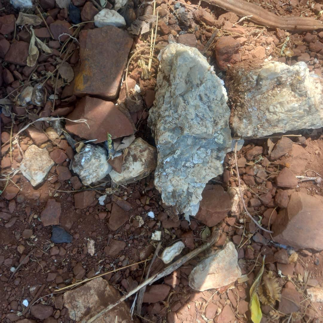 Lithium-bearing ore samples from the Latara Group claim